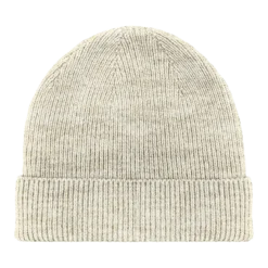 Bonnet mérinos et cachemire Beige