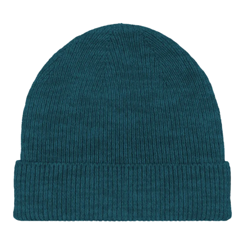 Bonnet mérinos et cachemire Bleu