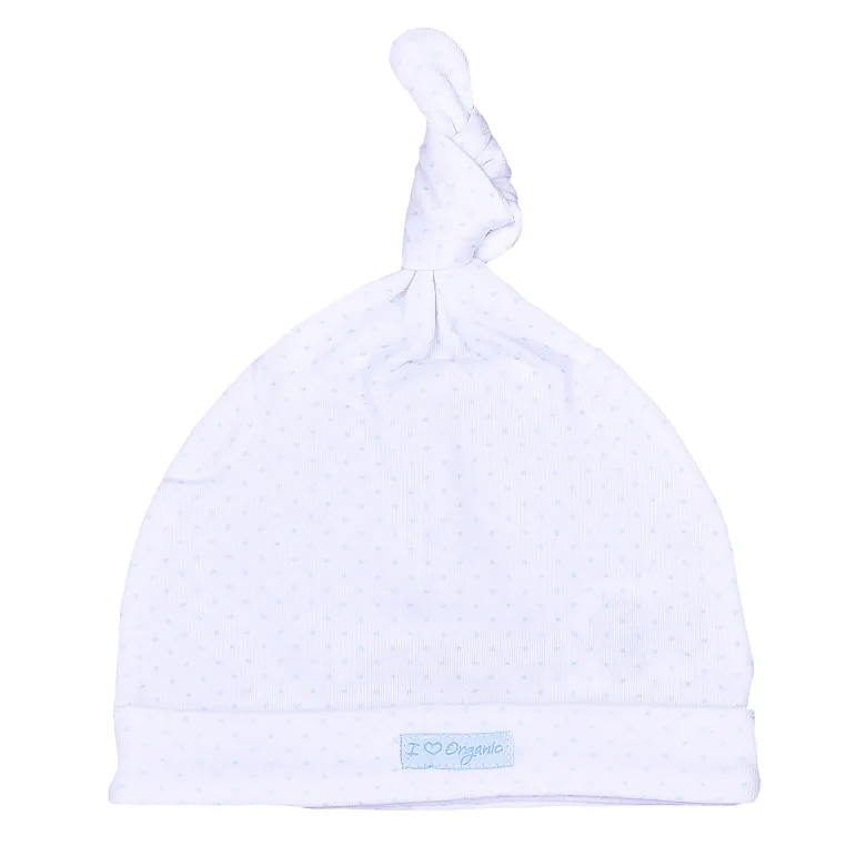 Bonnet naissance coton bio gots - m