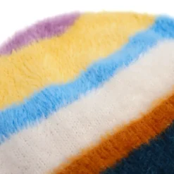 Bonnet rayé multicolore