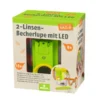 Boîte loupe avec 2 lentilles et lumières