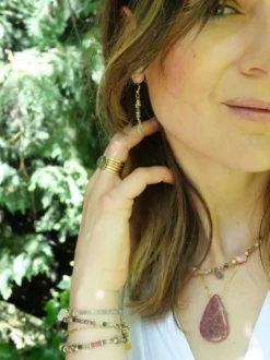 Boucles d'oreilles adrika