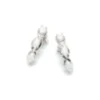 Boucles d'oreilles ambre argent