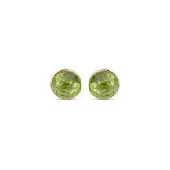 Boucles d'oreilles aurora péridot