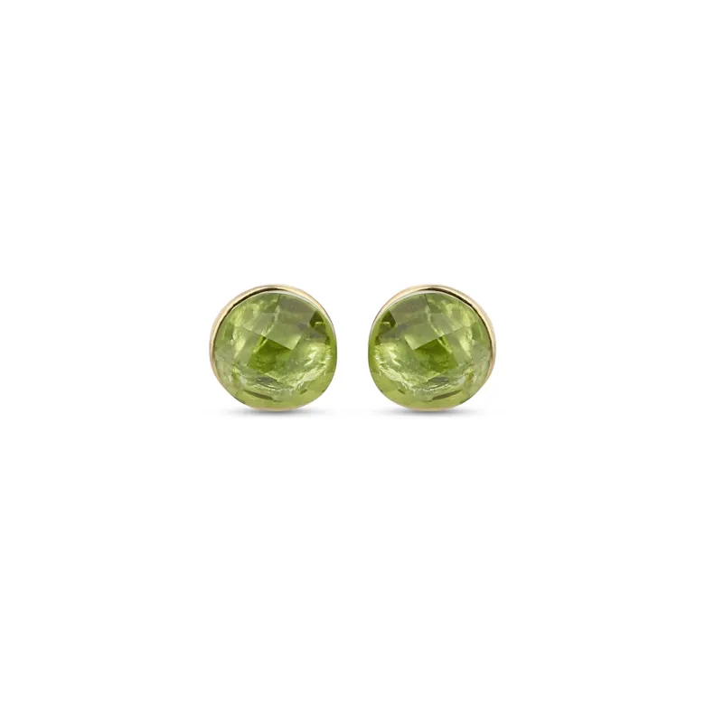 Boucles d'oreilles aurora péridot