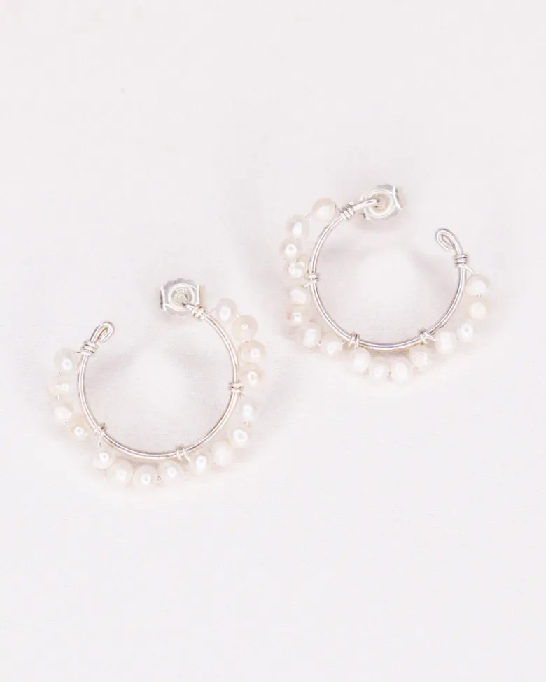 Boucles d'oreilles - capraia - argent