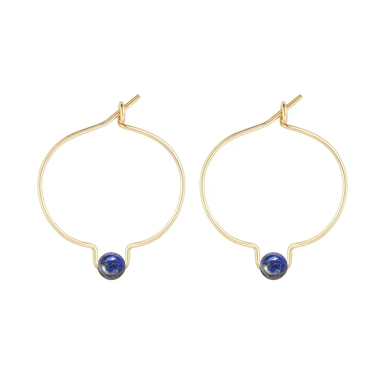 Boucles d'oreilles lapis lazuli