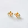 Boucles d'oreilles licorne or
