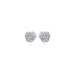 Boucles d'oreilles noeud rond