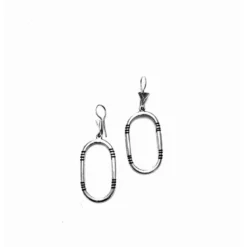 Boucles d'oreille touareg en argent