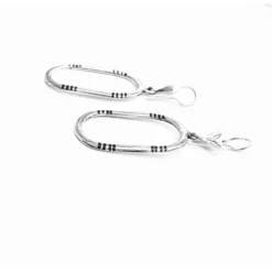 Boucles d'oreille touareg en argent