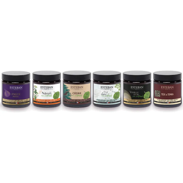 Bougie parfumée pommadier Figue Noire Esteban 90g