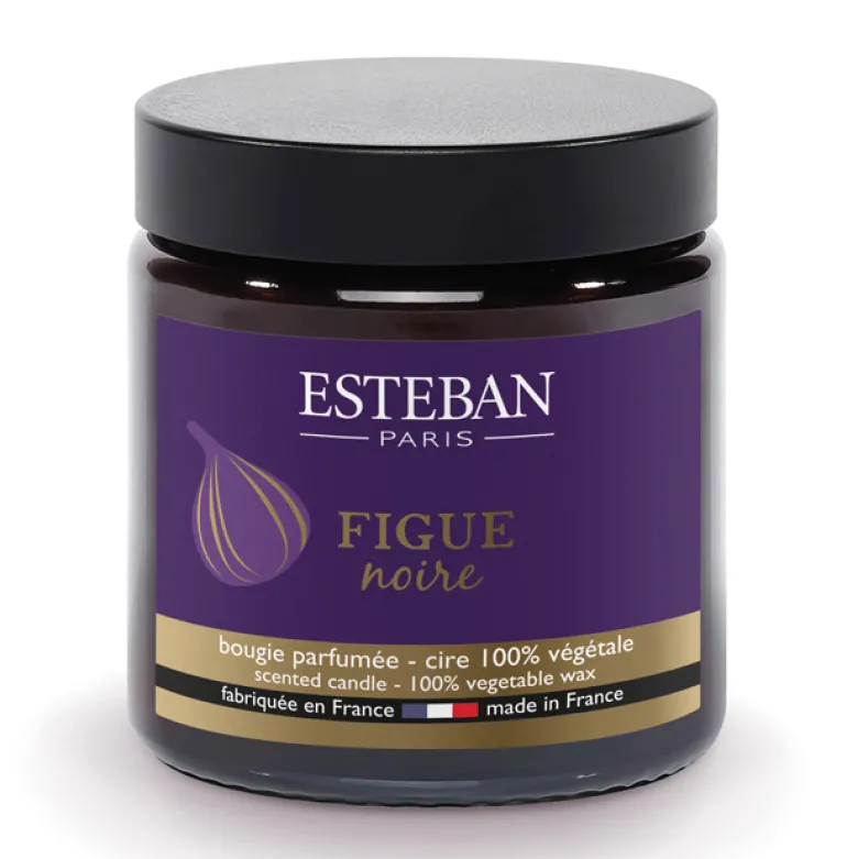 Bougie parfumée pommadier Figue Noire Esteban 90g