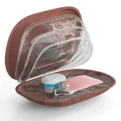 Bouillotte électrique sans fil rechargeable housse velours rose Terraillon