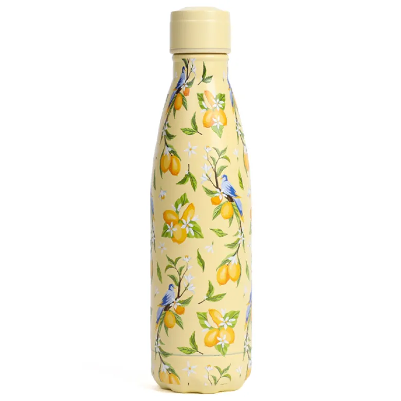 Bouteille isotherme citron en acier inoxydable 500 ml