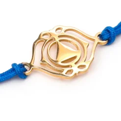 Bracelet chakra Ajna bleu