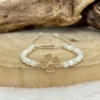 Bracelet chance en pierre de lune
