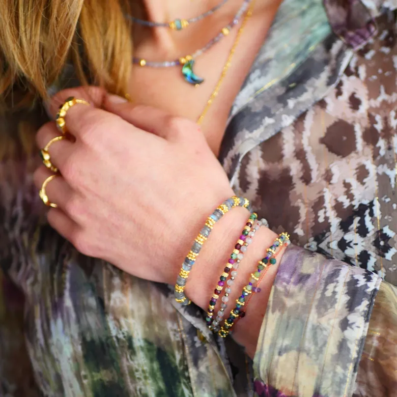 Bracelet chikitsa labradorite