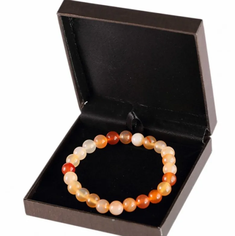Bracelet en agate naturelle