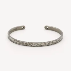Bracelet jonc femme - topo - randonnée