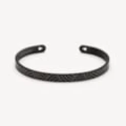 Bracelet jonc homme - vague japonaise