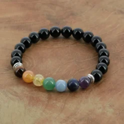 Bracelet Obsidienne 7 chakras