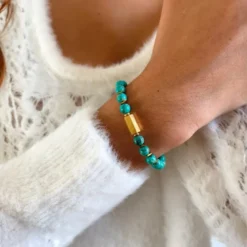 Bracelet turquoise caixa – protection & communication