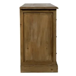 Buffet en bois recyclé 18 tiroirs - miramas