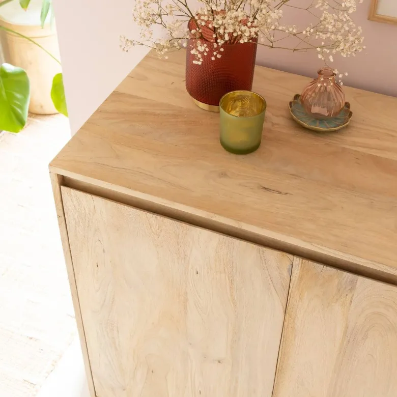 Buffet haut en bois de manguier ode