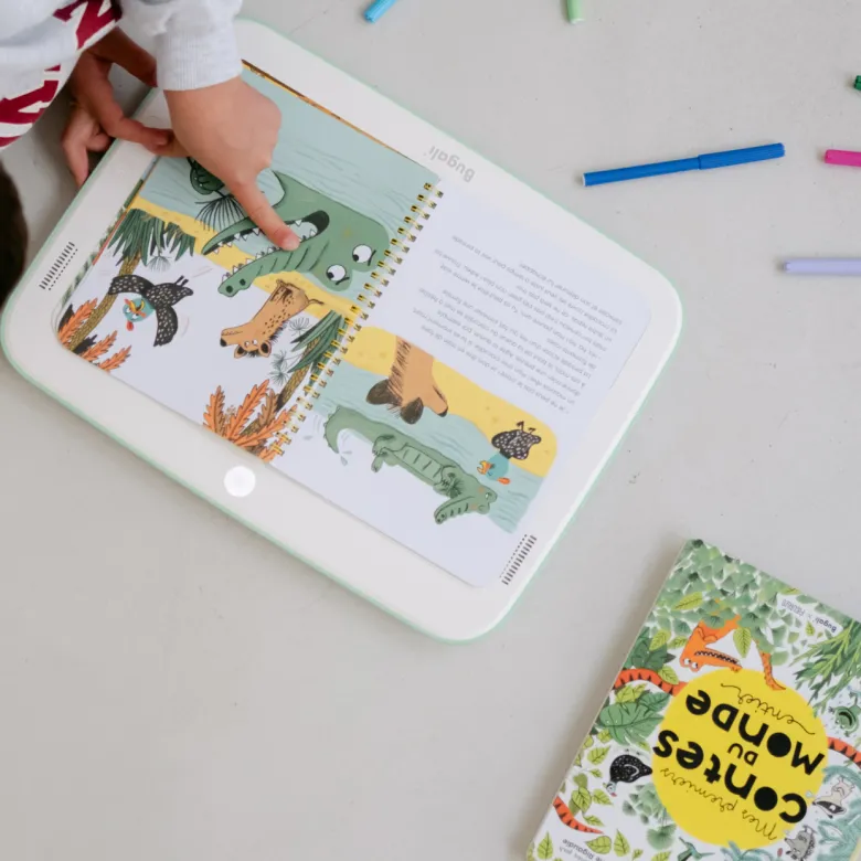 Bugali - tablette de lecture sans écran - pack 5+