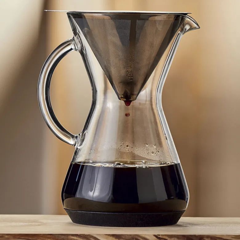 Cafetière en verre Gocciolare