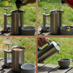 Cafetière piston handpresso french press