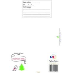 Calendrier de l'avent mon premier noel