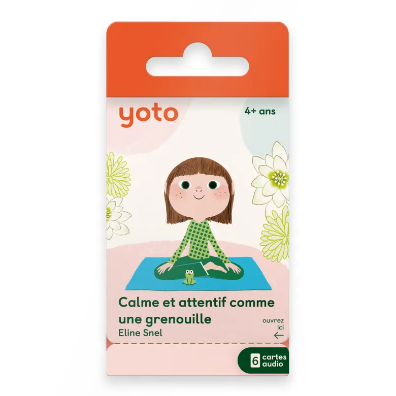 Calme et attentif comme une grenouille