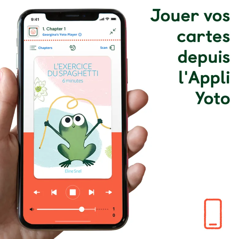Calme et attentif comme une grenouille