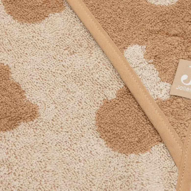 Cape de bain en éponge teddy bear (75 x 75 cm)