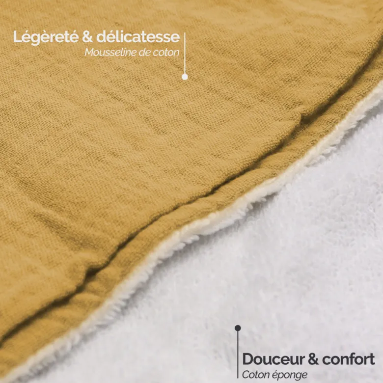 Cape, sortie de bain - 100 x 100 cm
