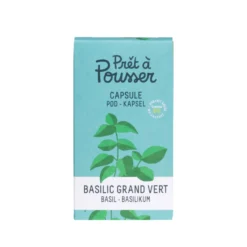 Capsule pour Modulo Basilic Grand Vert