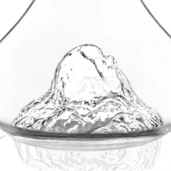 Carafe à vin topographic : pic du midi d'ossau