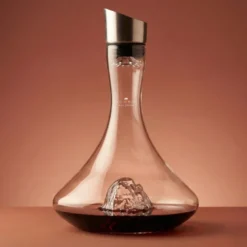 Carafe à vin topographic : pic du midi d'ossau