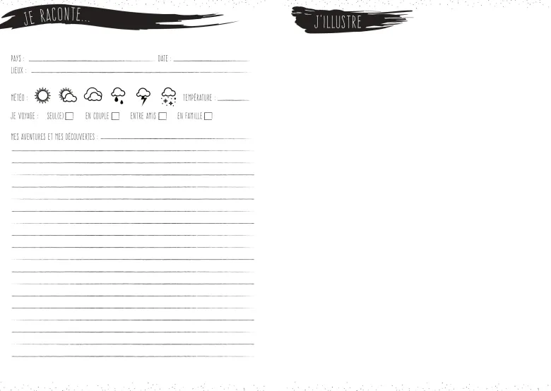 Carnet d'aventures