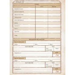 Carnet de voyage train