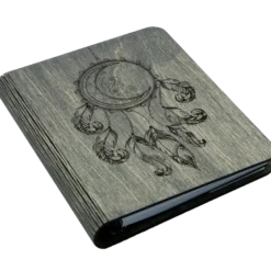 Carnet en bois ?ttrape rêve