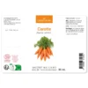 Carotte - macérât huileux bio - 100ml - flacon en verre