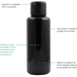 Carotte - macérât huileux bio - 100ml - flacon en verre