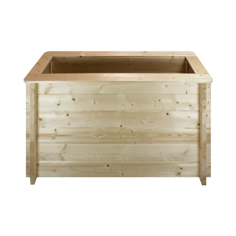 Carre potager exterieur bois - 118x38xh69 cm
