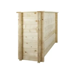 Carre potager exterieur bois - 118x38xh69 cm
