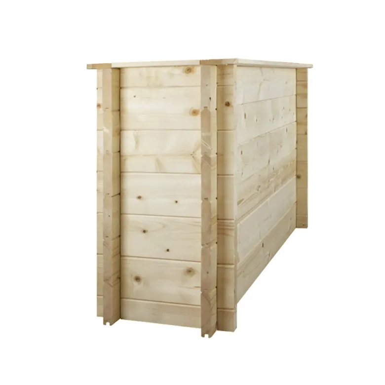 Carre potager exterieur bois - 118x38xh69 cm