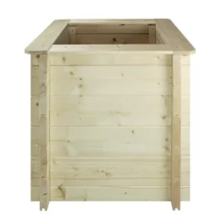 Carre potager exterieur bois - 58x58xh57 cm