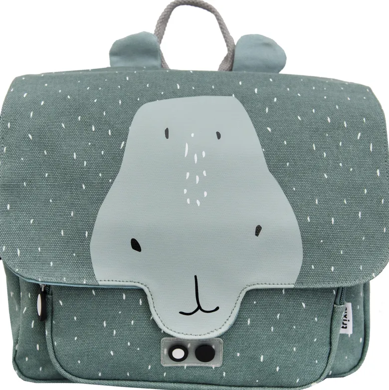 Cartable a4 maternelle hippopotame mr. Hippo
